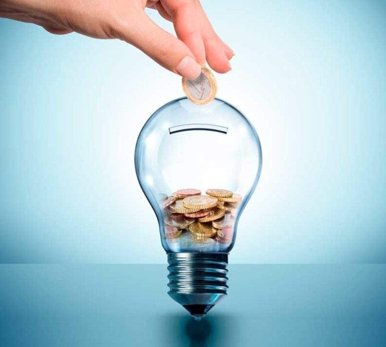 Poupança nos custos da electricidade